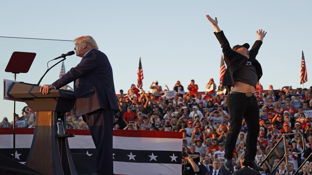 Donald Trump and Elon Musk